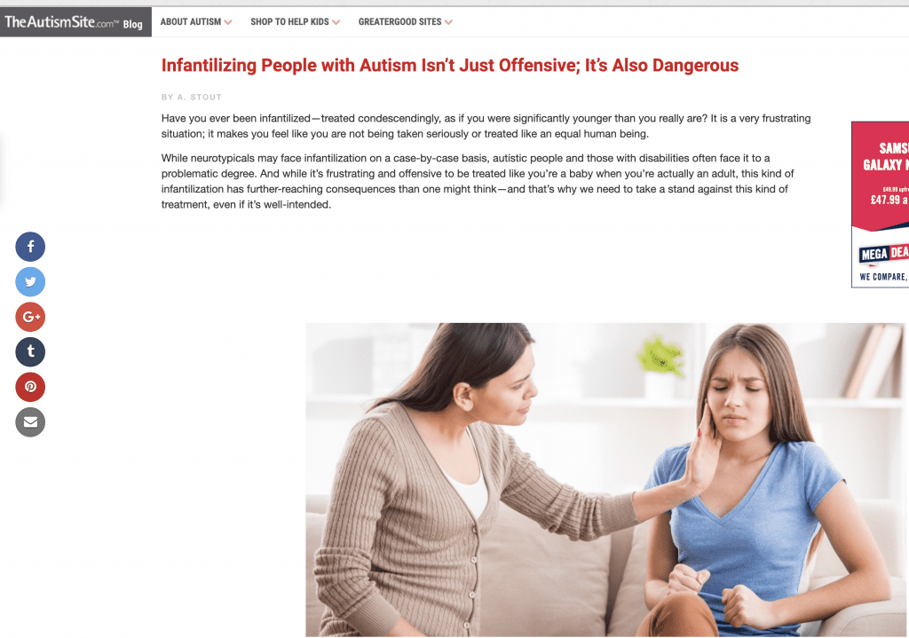 Link to Autism Site